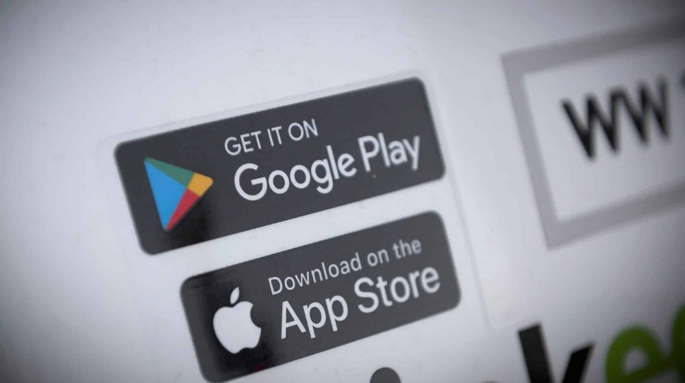 Google Play and the Apple App Store 